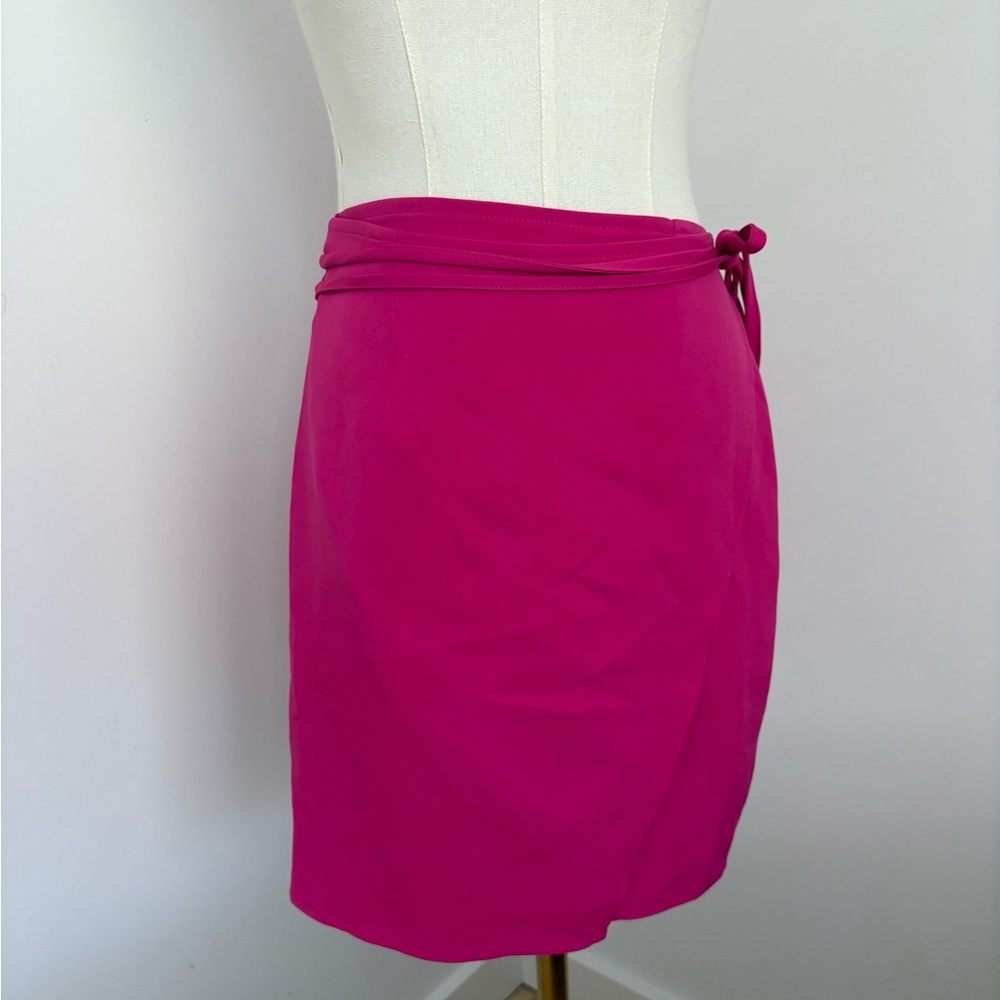 Missguided Hot Pink Mini Skirt